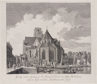 KG 07195
<br/>
Laurenskerk te Rotterdam
<br/>
<em>Punt, Jan (1711-1779)</em>